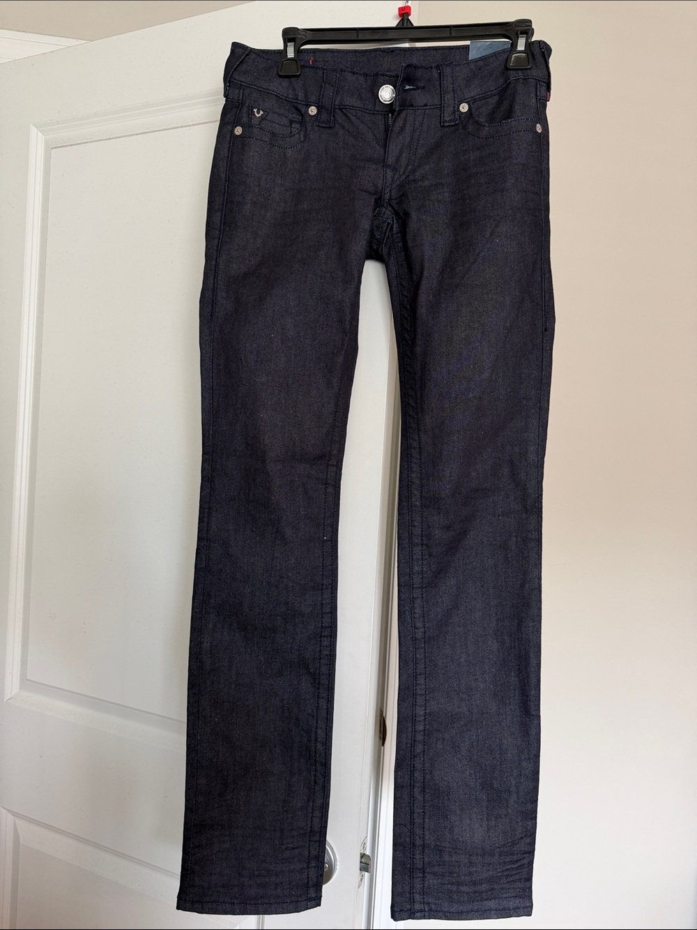 Women’s True Religion Billie Low Rise Straight Jeans Size 25 NWT